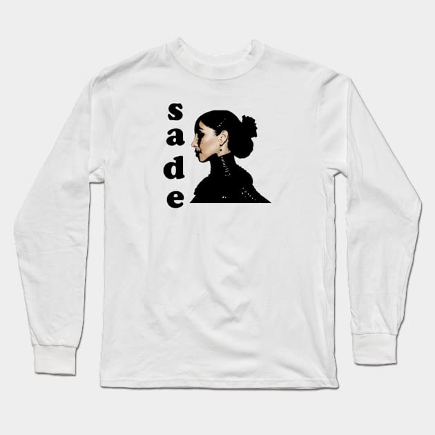 Sade Adu Long Sleeve T-Shirt by Verge of Puberty